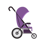 Baby carriage (US)/ Pram (UK)